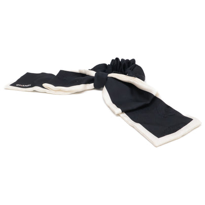 CHANEL シャネル AA7530 カメリア シルク リボン シュシュ ヘアアクセサリー