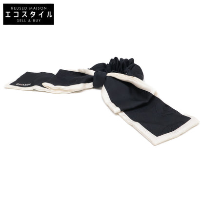 CHANEL シャネル AA7530 カメリア シルク リボン シュシュ ヘアアクセサリー