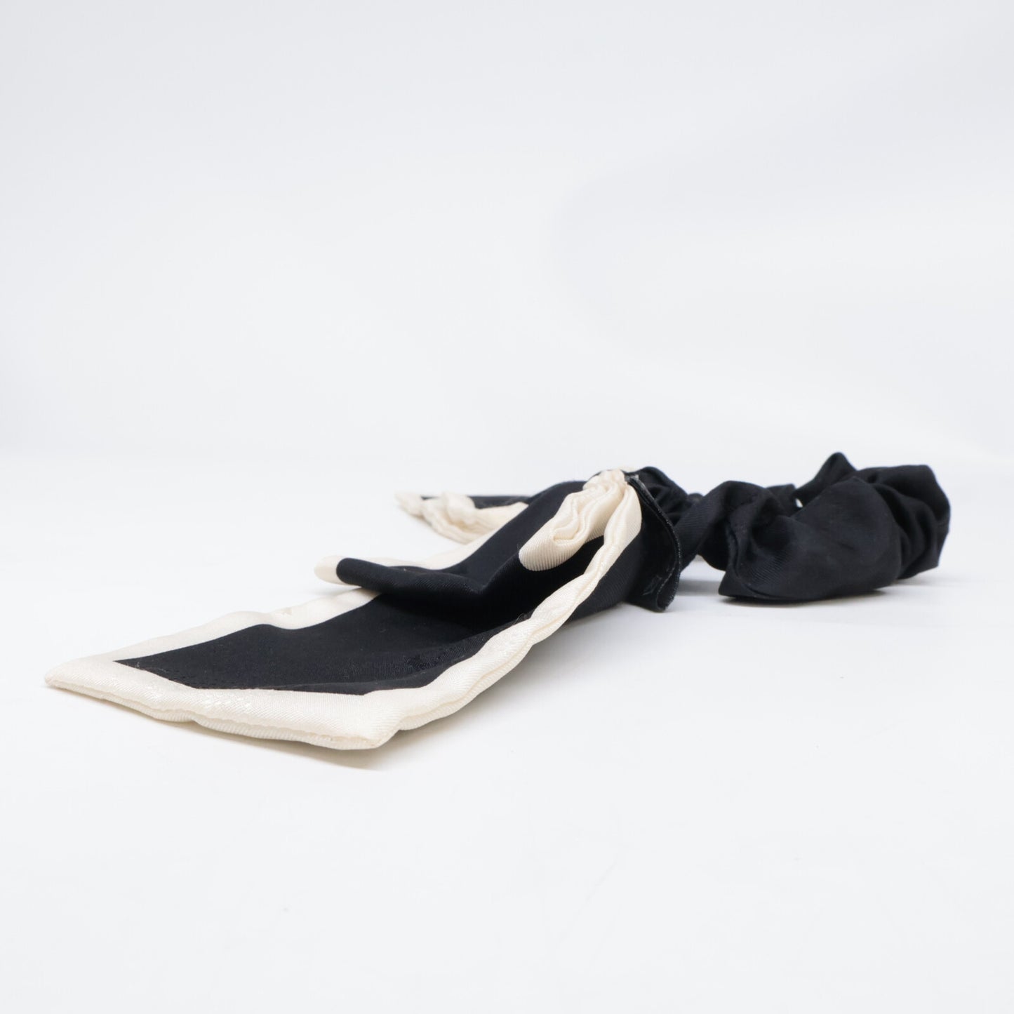 CHANEL シャネル AA7530 カメリア シルク リボン シュシュ ヘアアクセサリー