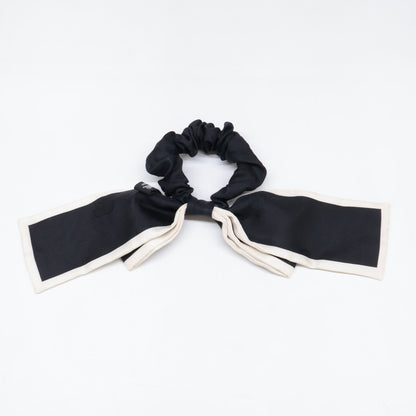 CHANEL シャネル AA7530 カメリア シルク リボン シュシュ ヘアアクセサリー