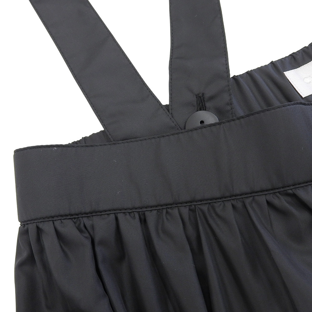 cygne シーニュ サロペ付き ロングティアードスカート スカート レディース ブラック 1 スカート 1