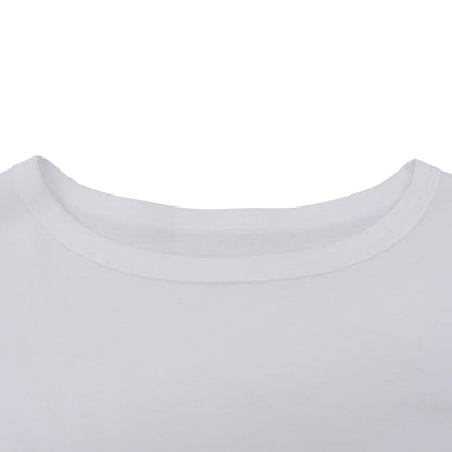 cygne シーニュ 美品 スリーブフラワーデザイン ztシャツ コットン トップス レディース ホワイト FREE CYJ-T006 トップス FREE