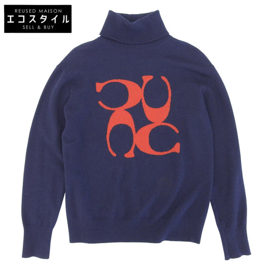 COACH コーチ シグニチャー タートルネックニット トップス レディース ネイビー XS 4530 トップス XS