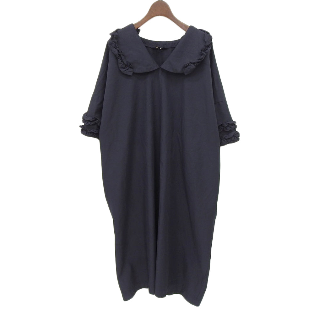 COMMEdesGARCONS COMMEdesGARCONS コムデギャルソンコムデギャルソン（コムコム） フリルカラー SS プルオーバーワンピース RR-O020 16年 ワンピース XS