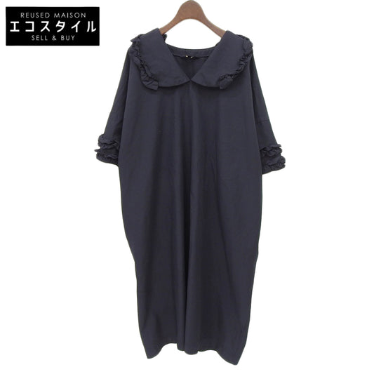 COMMEdesGARCONS COMMEdesGARCONS コムデギャルソンコムデギャルソン（コムコム） フリルカラー SS プルオーバーワンピース RR-O020 16年 ワンピース XS