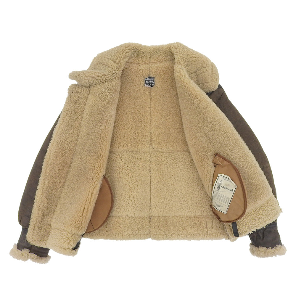 AVIREX アヴィレックス B-3 フライト ジャケット アウター メンズ ブラウン 42 33H5595 ジャケット 42