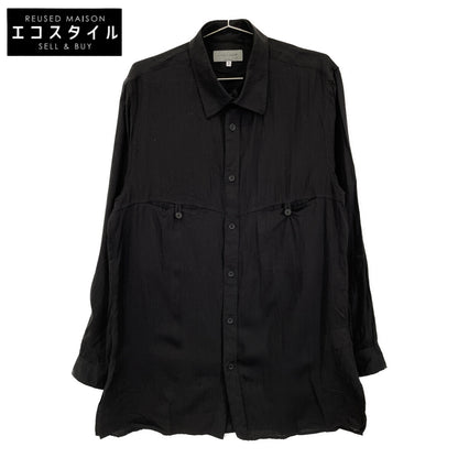 Yohji Yamamoto POUR HOMME ヨウジヤマモトプールオム ﾌﾞﾗｯｸ HS-B07-200 長袖ｼｬﾂ トップス 2