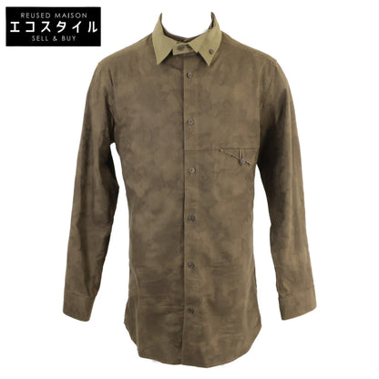 Yohji Yamamoto POUR HOMME ヨウジヤマモトプールオム HO-B71-525 24AW FLOWER JQ ARRANGED SPARE COLLAR BLOUSE トップス 3