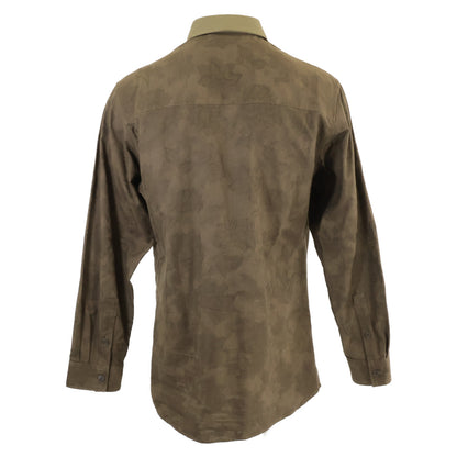 Yohji Yamamoto POUR HOMME ヨウジヤマモトプールオム HO-B71-525 24AW FLOWER JQ ARRANGED SPARE COLLAR BLOUSE トップス 3