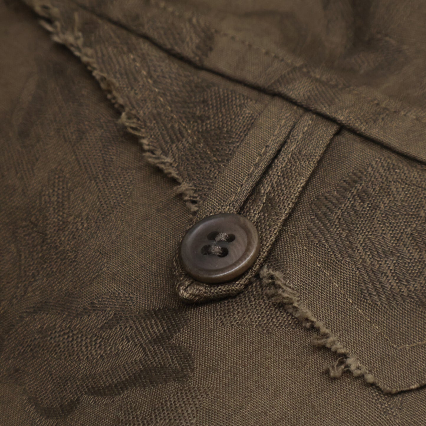 Yohji Yamamoto POUR HOMME ヨウジヤマモトプールオム HO-B71-525 24AW FLOWER JQ ARRANGED SPARE COLLAR BLOUSE トップス 3