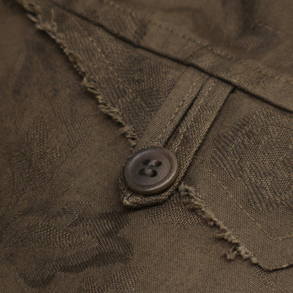 Yohji Yamamoto POUR HOMME ヨウジヤマモトプールオム HO-B71-525 24AW FLOWER JQ ARRANGED SPARE COLLAR BLOUSE トップス 3