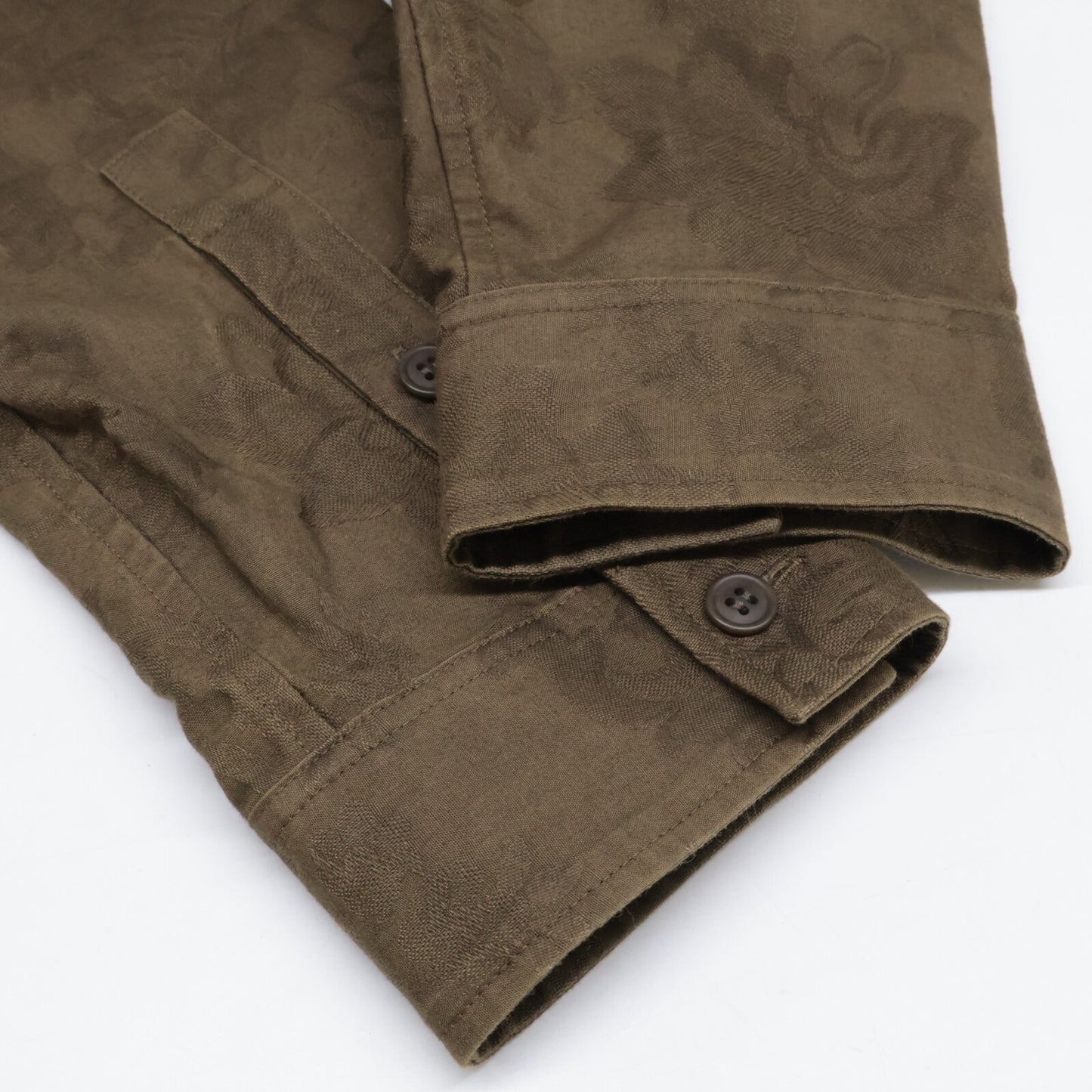 Yohji Yamamoto POUR HOMME ヨウジヤマモトプールオム HO-B71-525 24AW FLOWER JQ ARRANGED SPARE COLLAR BLOUSE トップス 3