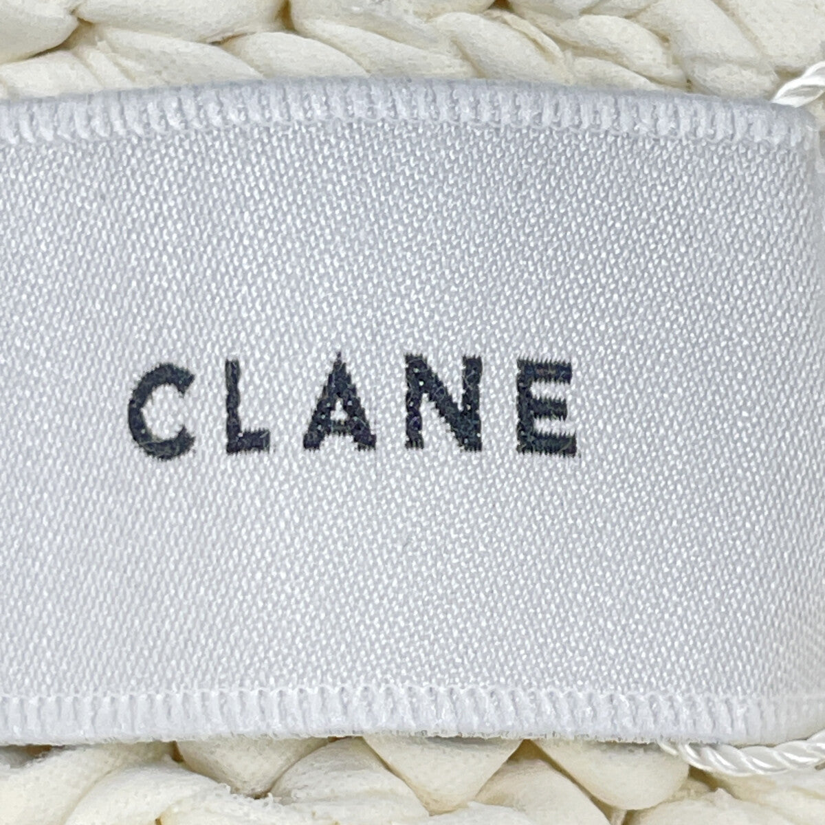 CLANE クラネ 24AW ﾎﾜｲﾄ 17106ｰ2252 FRILL HALF SLEEVE HAND KNIT TOPS トップス 1