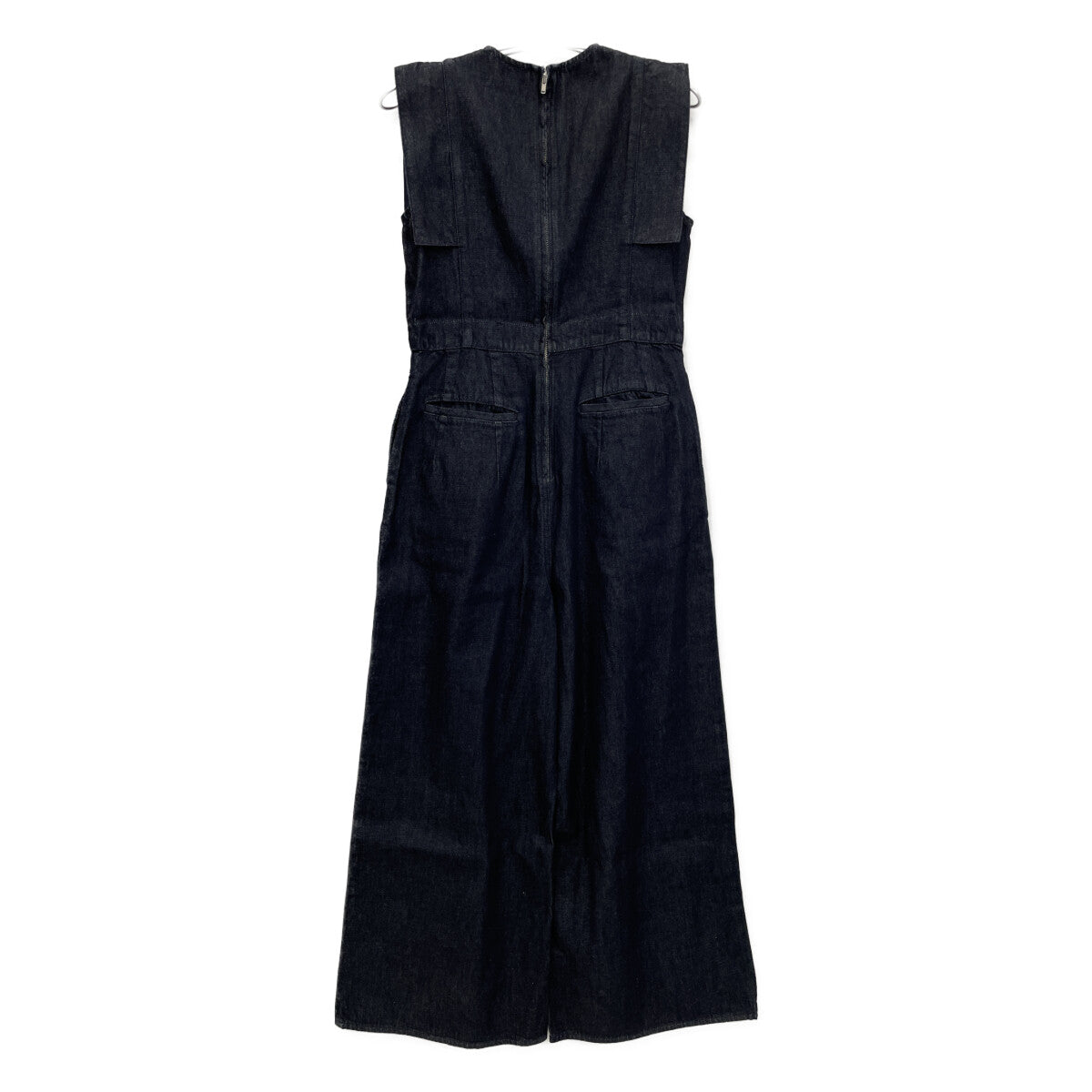 CLANE クラネ 25AW ｲﾝﾃﾞｨｺﾞ 19112ｰ5042 SQUARE SLEEVE DENIM ALL IN ONE オールインワン 1