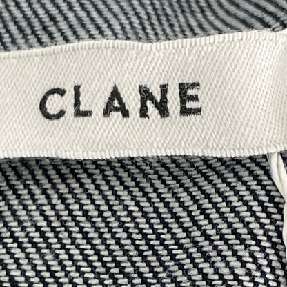 CLANE クラネ 25AW ｲﾝﾃﾞｨｺﾞ 19112ｰ5042 SQUARE SLEEVE DENIM ALL IN ONE オールインワン 1