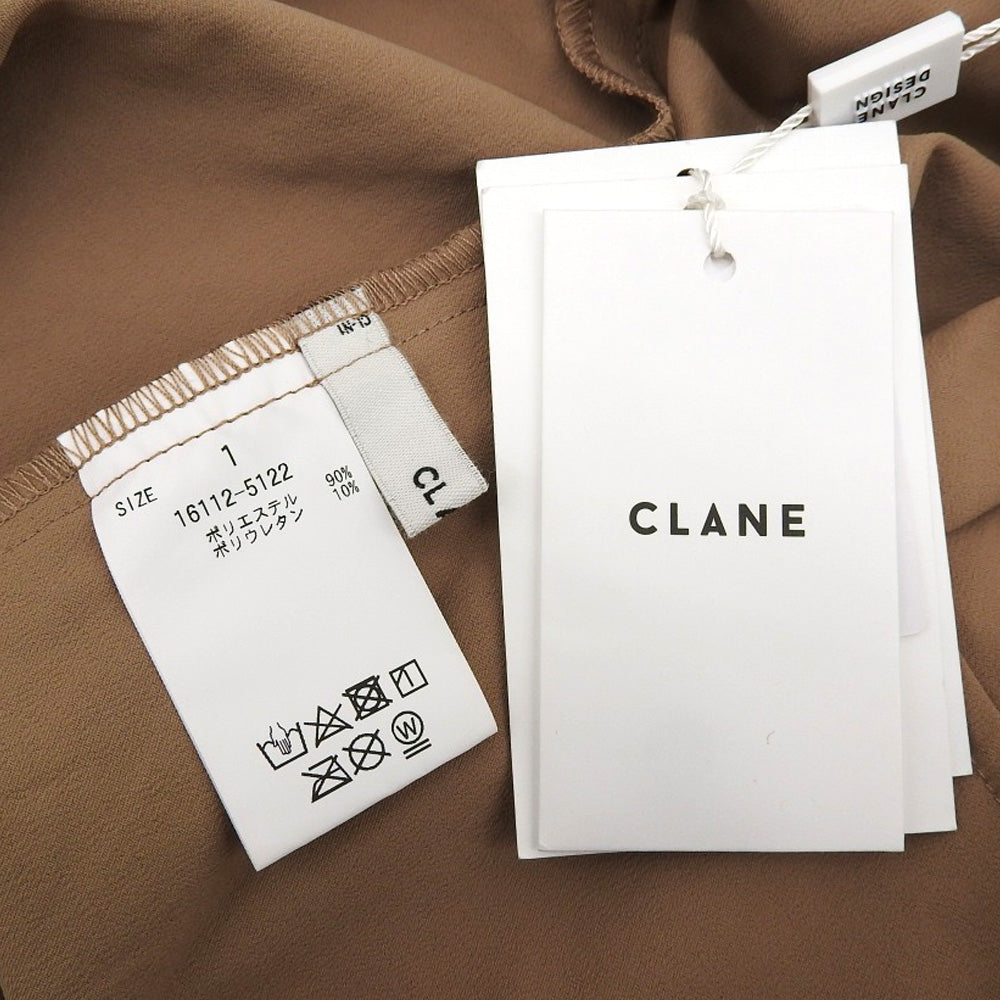 CLANE クラネ 新品同様 BACK OPEN RASH GUARD ALL IN ONE ワンピース レディース ベージュ 1 16112ー5122 24SS ワンピース 1