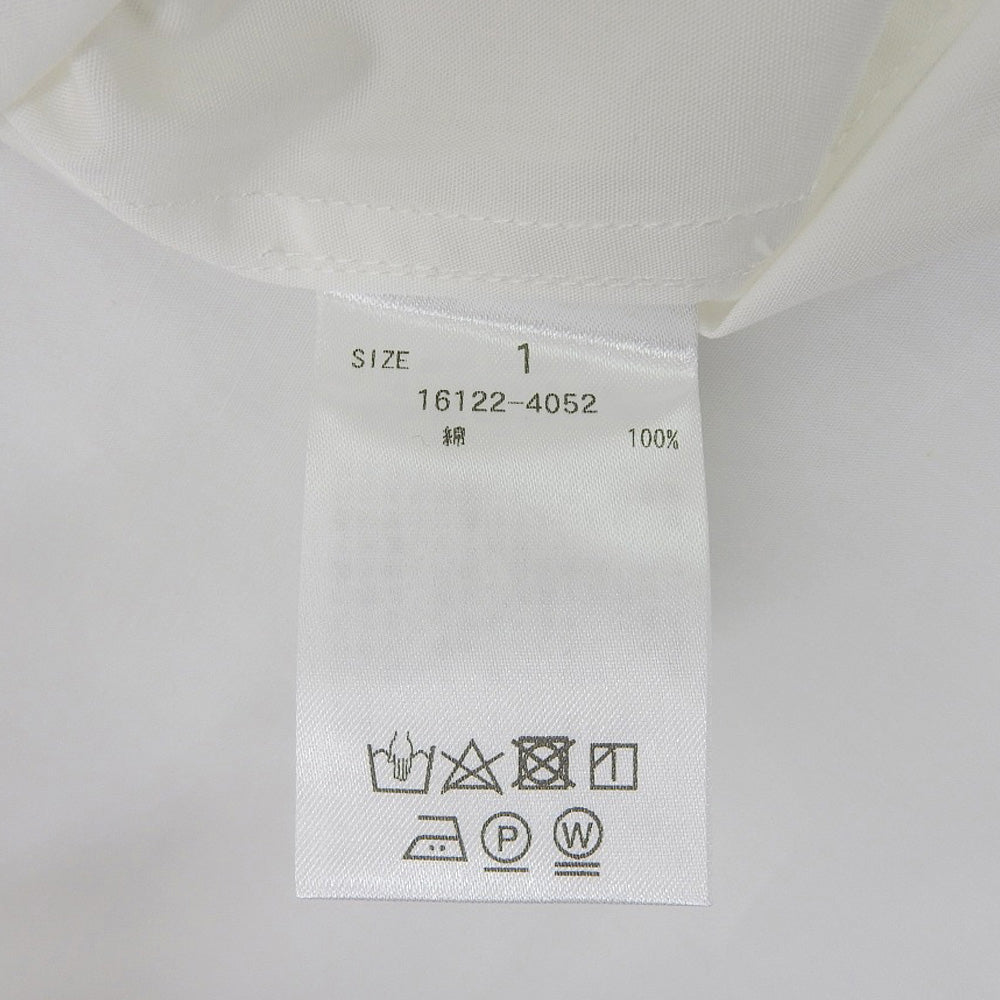 CLANE クラネ 新品同様 バルーンネック シャツ トップス レディース ホワイト 1 16122-4052 24SS トップス 1