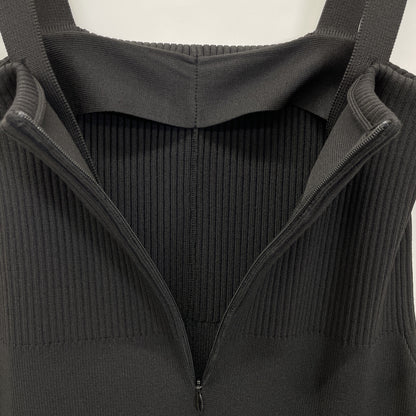 CLANE クラネ 24AW ﾌﾞﾗｯｸ 17112ｰ5032 COCOON LINE KNIT ALL IN ONE オールインワン 2