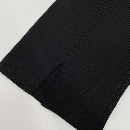 CLANE クラネ 24AW ﾌﾞﾗｯｸ 17112ｰ5032 COCOON LINE KNIT ALL IN ONE オールインワン 2