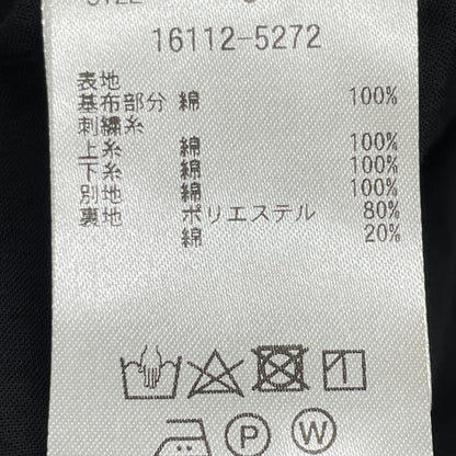 CLANE クラネ 24SS ﾌﾞﾗｯｸ 16112-5272 ﾎｰﾙﾄﾞｯﾄｷｬﾐｿｰﾙﾜﾝﾋﾟｰｽ ワンピース 0