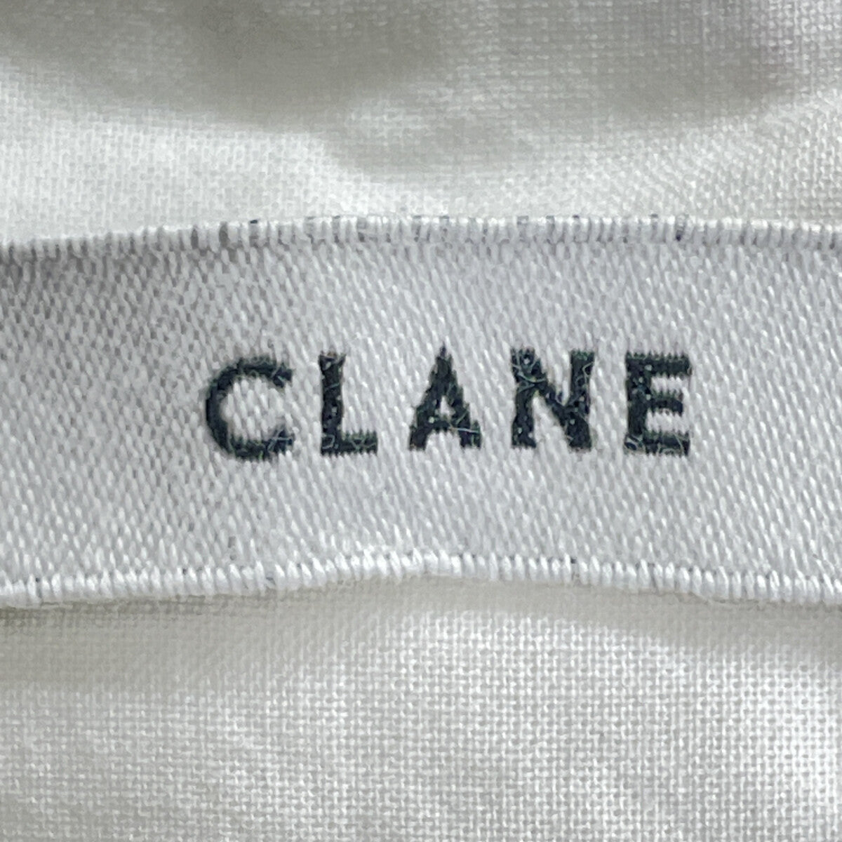 CLANE クラネ 24SS ﾎﾜｲﾄ 16112-5272 ﾎｰﾙﾄﾞｯﾄｷｬﾐｿｰﾙﾜﾝﾋﾟｰｽ ワンピース 0