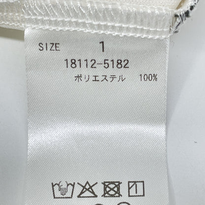 CLANE クラネ 25SS 18112-5182 ﾎﾜｲﾄ RANDOM SHIRRING ONEPIECE ワンピース 1