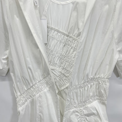 CLANE クラネ 25SS 18112-5182 ﾎﾜｲﾄ RANDOM SHIRRING ONEPIECE ワンピース 1