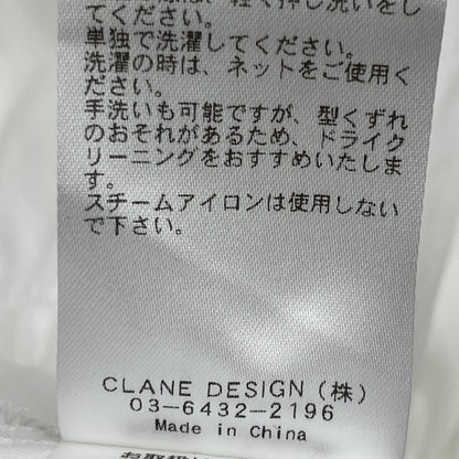 CLANE クラネ 25SS 18112-5182 ﾎﾜｲﾄ RANDOM SHIRRING ONEPIECE ワンピース 1