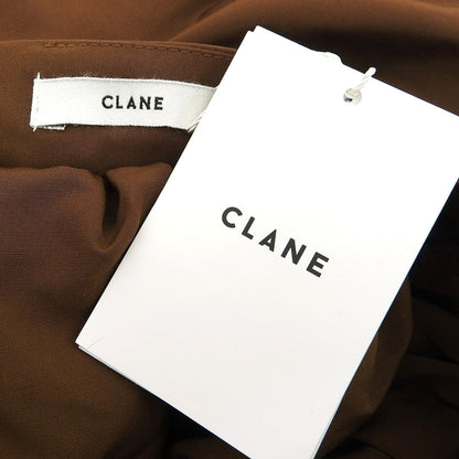 CLANE クラネ 新品同様 フリル ティアード スカート レディース ブラウン 1 17109-6152 24AW スカート 1