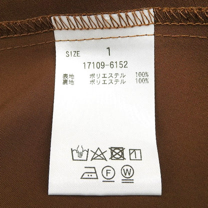 CLANE クラネ 新品同様 フリル ティアード スカート レディース ブラウン 1 17109-6152 24AW スカート 1