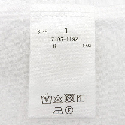 CLANE クラネ 新品同様 Uネックロングスリーブカットソー トップス レディース ホワイト 1 17105-1192 24AW トップス 1