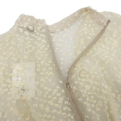 CLANE クラネ 新品同様 SNOW DOT JACQUARD TOPS トップス レディース アイボリー 1 15122ー4122 23AW トップス 1