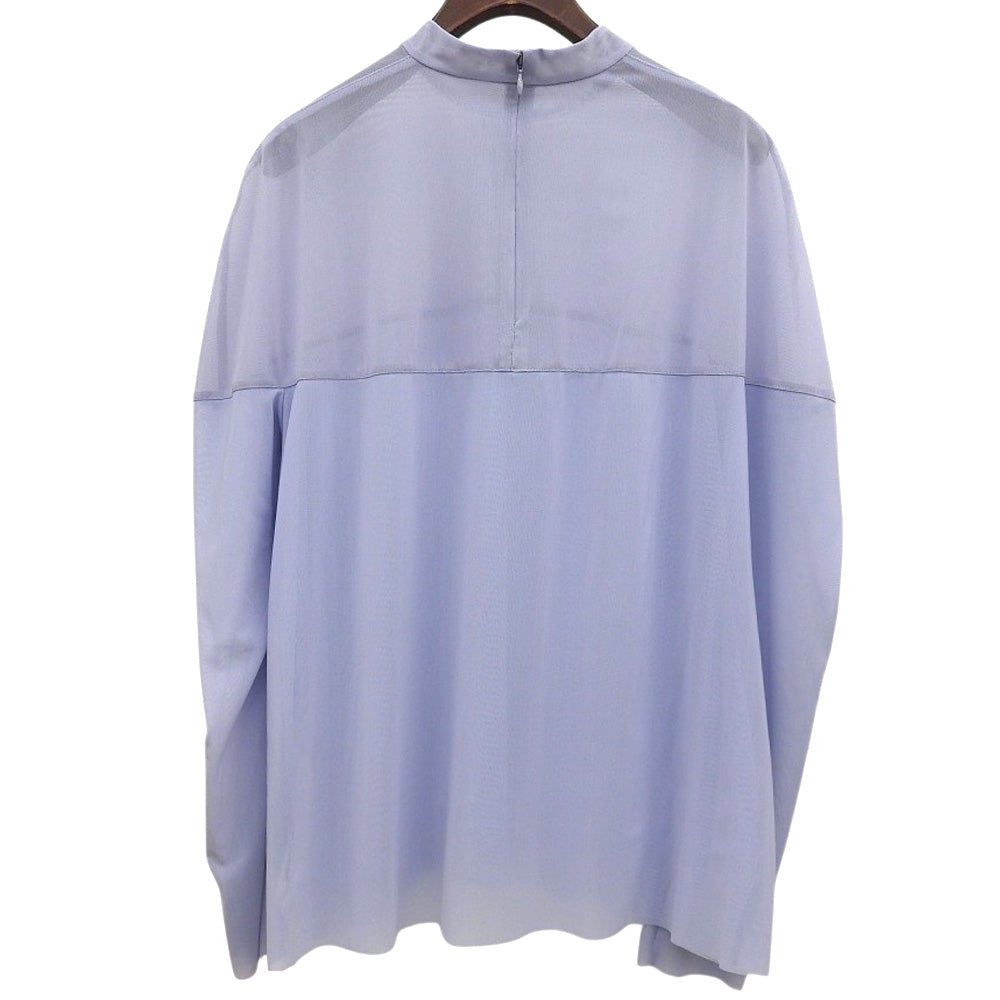 CLANE クラネ 新品同様 SHEER MESH CURVE SLEEVE TOPS トップス レディース ブルー 1 16122-4152 24SS トップス 1