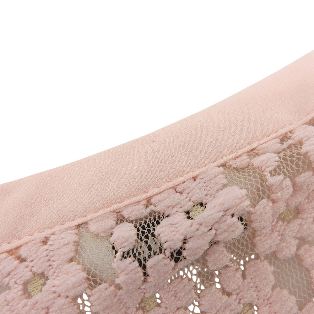 CLANE クラネ 美品 3Dフラワーレースカーディガン トップス レディース ピンク 1 12122ー4002 トップス 1