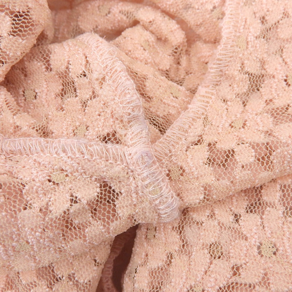 CLANE クラネ 美品 3Dフラワーレースカーディガン トップス レディース ピンク 1 12122ー4002 トップス 1