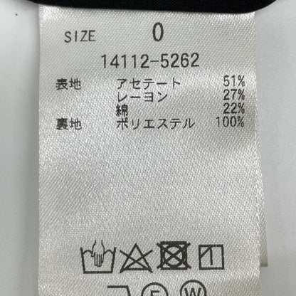 CLANE クラネ 23SS ﾌﾞﾗｯｸ 14112ｰ5262 ｷﾞﾝｶﾞﾑﾁｪｯｸ HANDKERCHIEF ONE PIECE ワンピース 0