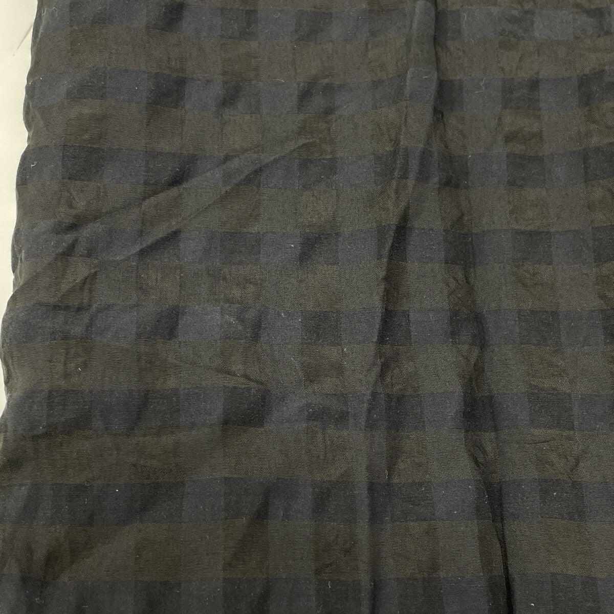 CLANE クラネ 23SS ﾌﾞﾗｯｸ 14112ｰ5262 ｷﾞﾝｶﾞﾑﾁｪｯｸ HANDKERCHIEF ONE PIECE ワンピース 0