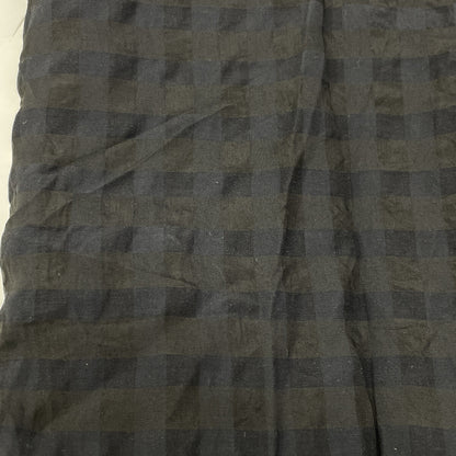 CLANE クラネ 23SS ﾌﾞﾗｯｸ 14112ｰ5262 ｷﾞﾝｶﾞﾑﾁｪｯｸ HANDKERCHIEF ONE PIECE ワンピース 0