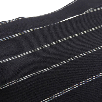 CLANE クラネ 美品 アレンジ ストライプ トップス レディース ネイビー 1 17122ー4092 24AW スーツ セットアップ 1