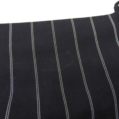 CLANE クラネ 美品 アレンジ ストライプ トップス レディース ネイビー 1 17122ー4092 24AW スーツ セットアップ 1