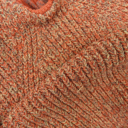 CLANE クラネ 美品 HEATHER COTTON KNIT TUBETOP トップス レディース オレンジ系 1 18106-2232 25SS トップス 1