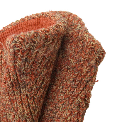 CLANE クラネ 美品 HEATHER COTTON KNIT TUBETOP トップス レディース オレンジ系 1 18106-2232 25SS トップス 1