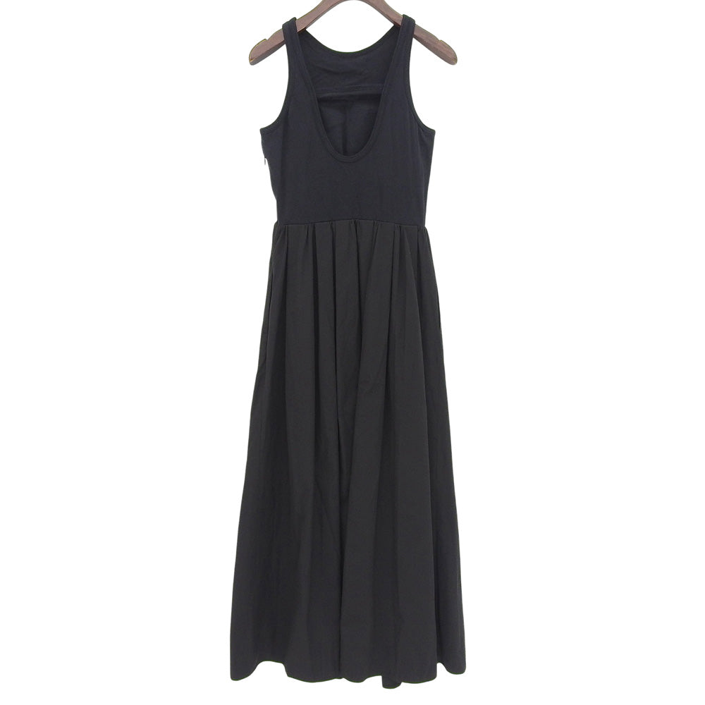 CLANE クラネ BACK OPEN CUP TANK OP ワンピース レディース ブラック 0 14112-5212 23SS ワンピース 0