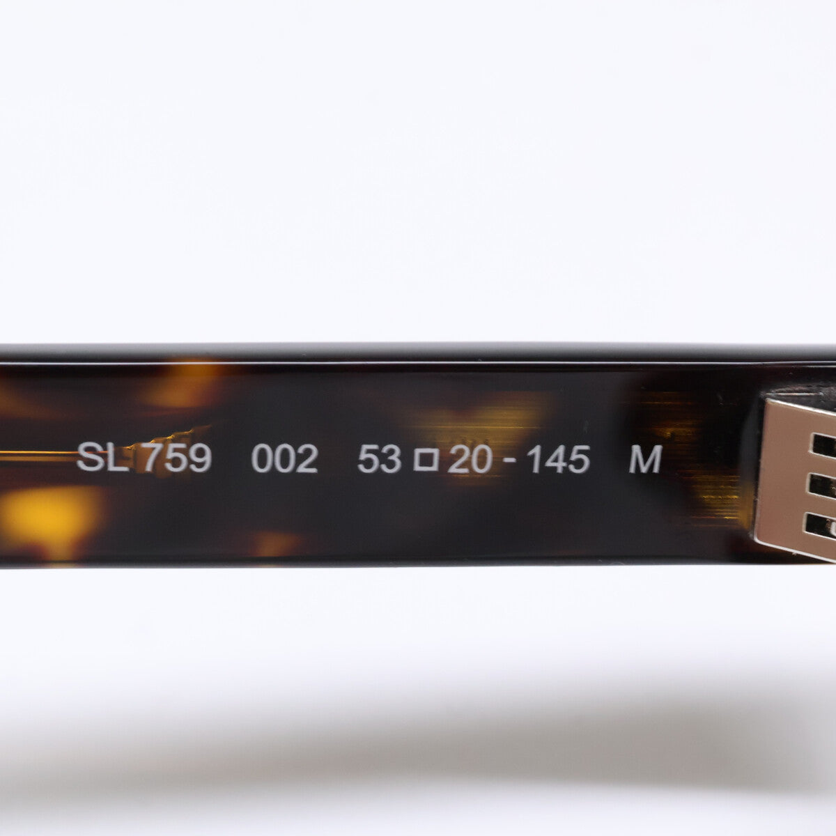 SAINT LAURENT PARIS サンローランパリ 【美品】SL759 002 キャットアイシェイプ サングラス 53□20-145