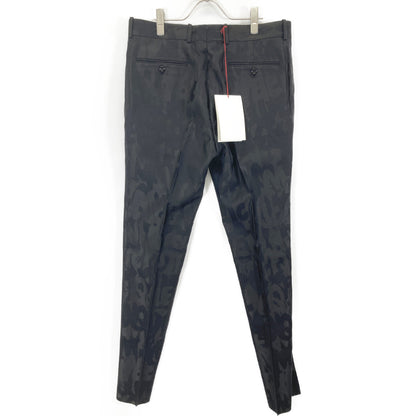 Alexander McQueen アレキサンダーマックイーン ﾌﾞﾗｯｸ ﾛｺﾞﾍﾟｲﾝﾄ ﾊﾟﾝﾂ ボトムス 50