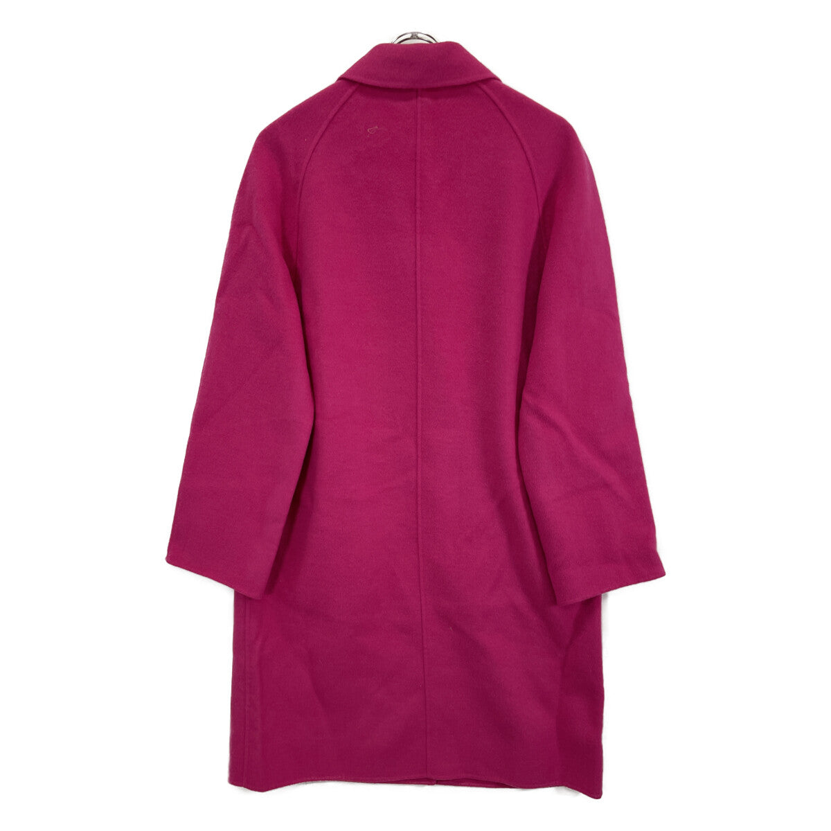 allureville アルアバイル 22年製 ﾋﾟﾝｸ ｶｼﾐｱ混 ﾀﾞﾌﾞﾙﾌﾞﾚｽﾄｺｰﾄ コート 2