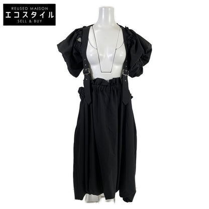 COMME des GARCONS Noir Kei Ninomiya コムデギャルソンノワールケイニノミヤ 24年 ﾌﾞﾗｯｸ 3OｰA008 ﾃﾞｻﾞｲﾝﾄﾞﾚｽ ワンピース XS