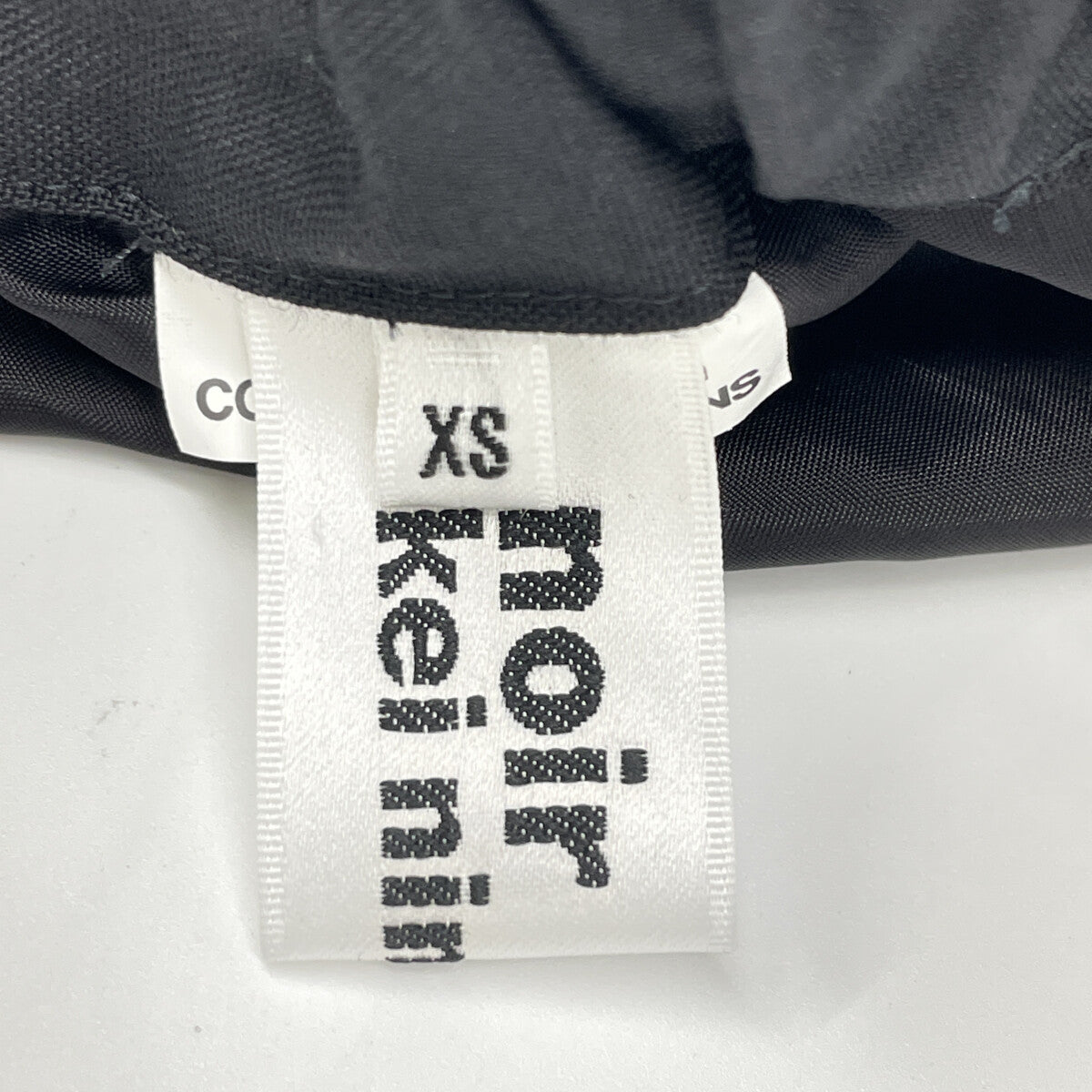 COMME des GARCONS Noir Kei Ninomiya コムデギャルソンノワールケイニノミヤ 24年 ﾌﾞﾗｯｸ 3OｰA008 ﾃﾞｻﾞｲﾝﾄﾞﾚｽ ワンピース XS