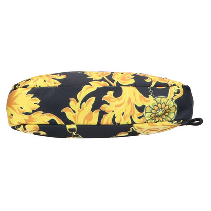 VERSACE JEANS ヴェルサーチジーンズ COUTUREクチュール【美品】75YA4B88 総柄 ナイロン ショルダーバッグ