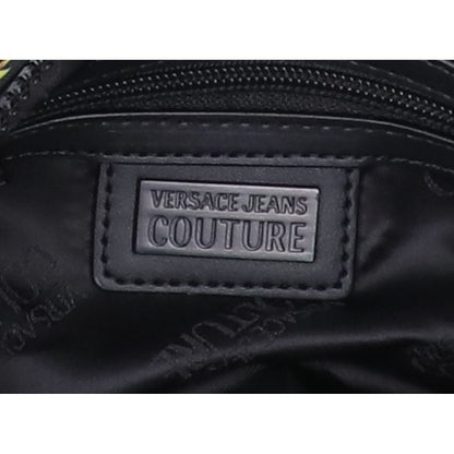 VERSACE JEANS ヴェルサーチジーンズ COUTUREクチュール【美品】75YA4B88 総柄 ナイロン ショルダーバッグ